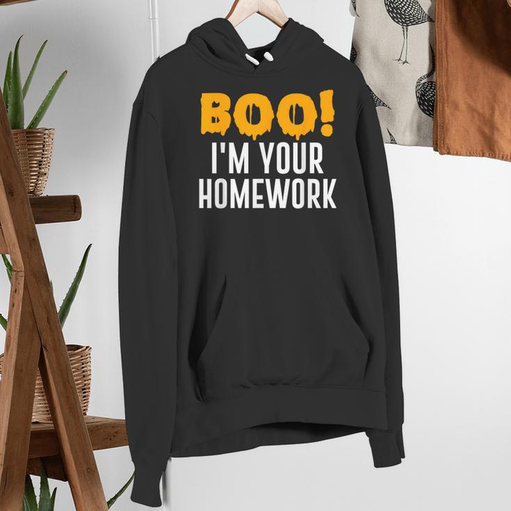 Boo I'm Your Homework Halloween Teacher Costume Women's Hoodie, funny gift Boo I'm Your Homework Halloween Teacher Costume Women's Hoodie, funny gift