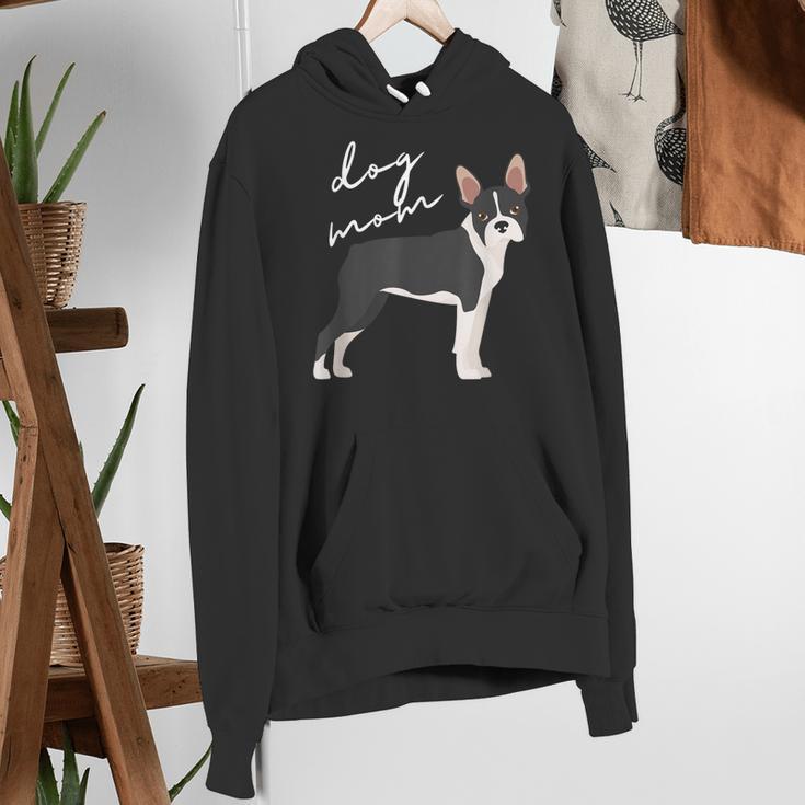 Boston Terrier Dog Mom Woman Women Women's Hoodie, Boston Terrier Mom Hoodies, funny gift