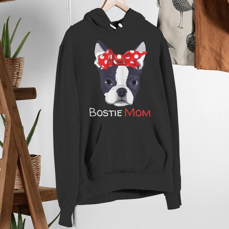 Boston Terrier Mom Bostie Women Girls Women's Hoodie, Boston Terrier Mom Hoodies, funny gift