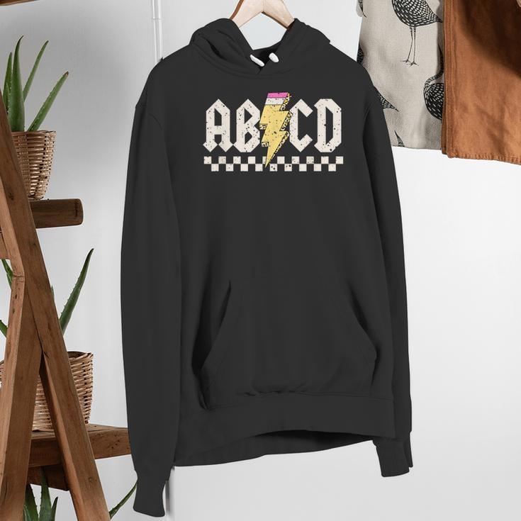 Boys Girls Teachers ABCD Rock Graphic Back To School Class Women's Hoodie, funny gift Boys Girls Teachers ABCD Rock Graphic Back To School Class Women's Hoodie, funny gift