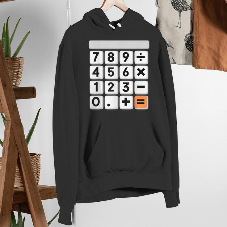 Calculator Easy Halloween Costume For Math Teacher Women's Hoodie, funny gift