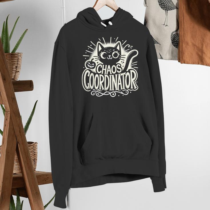 Cat Chaos Coordinator For Women Mom Halloween Teacher Women's Hoodie, funny gift Cat Chaos Coordinator For Women Mom Halloween Teacher Women's Hoodie, funny gift