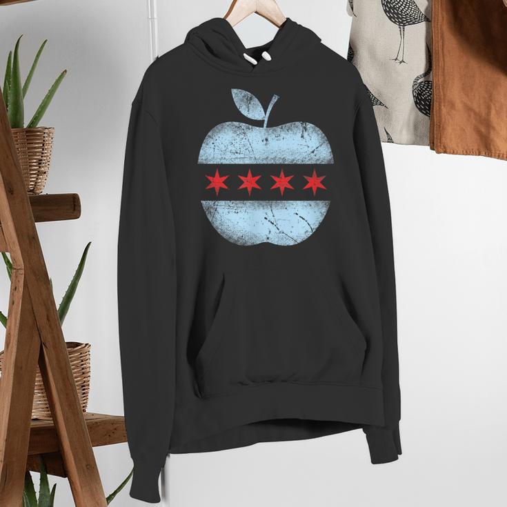 Chicago Flag Teacher School Cute Women's Hoodie, funny gift