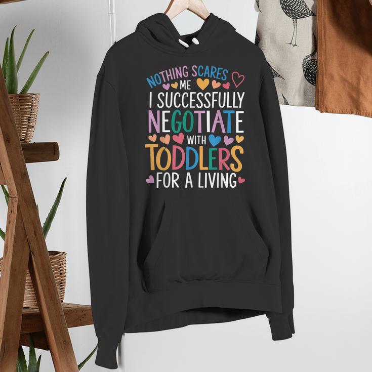 Childcare Teacher Negotiate With Toddlers Daycare Provider Women's Hoodie, funny gift Childcare Teacher Negotiate With Toddlers Daycare Provider Women's Hoodie, funny gift