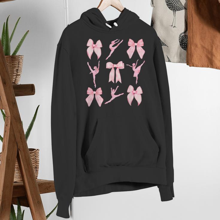 Coquette Bow Ballet Dance Teacher Coquette Women Dancing Women's Hoodie, funny gift