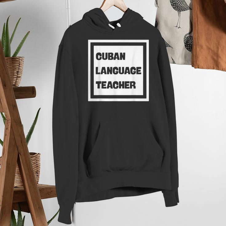 Cuban Language Teacher Women's Hoodie, funny gift