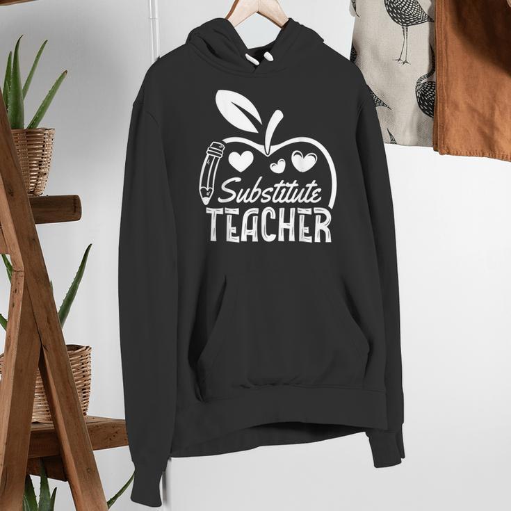 Cute Substitute Teacher Appreciation Men Women Women's Hoodie, funny gift Cute Substitute Teacher Appreciation Men Women Women's Hoodie, funny gift
