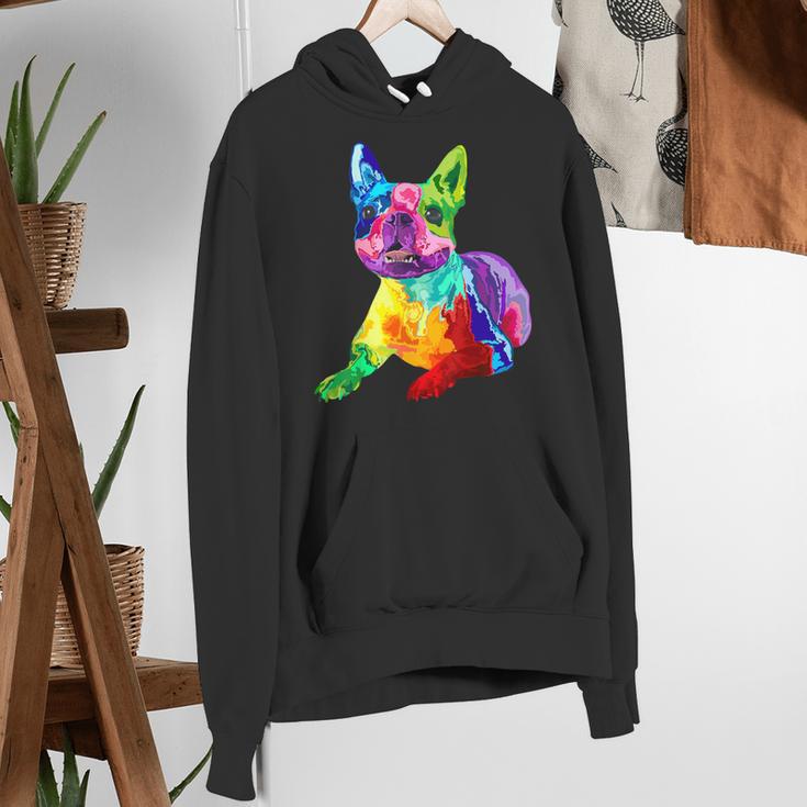Dog Lover Boston Terrier Dog Colorful Boston Terrier Men Women Kids Women's Hoodie, funny gift