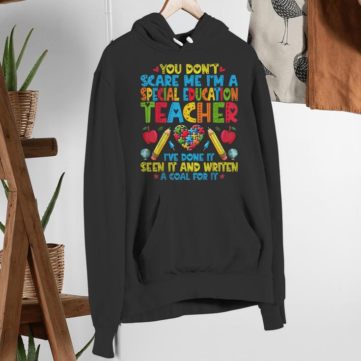 You Don't Scare Me I'm A Special Education Teacher SPED Women's Hoodie, funny gift You Don't Scare Me I'm A Special Education Teacher SPED Women's Hoodie, funny gift