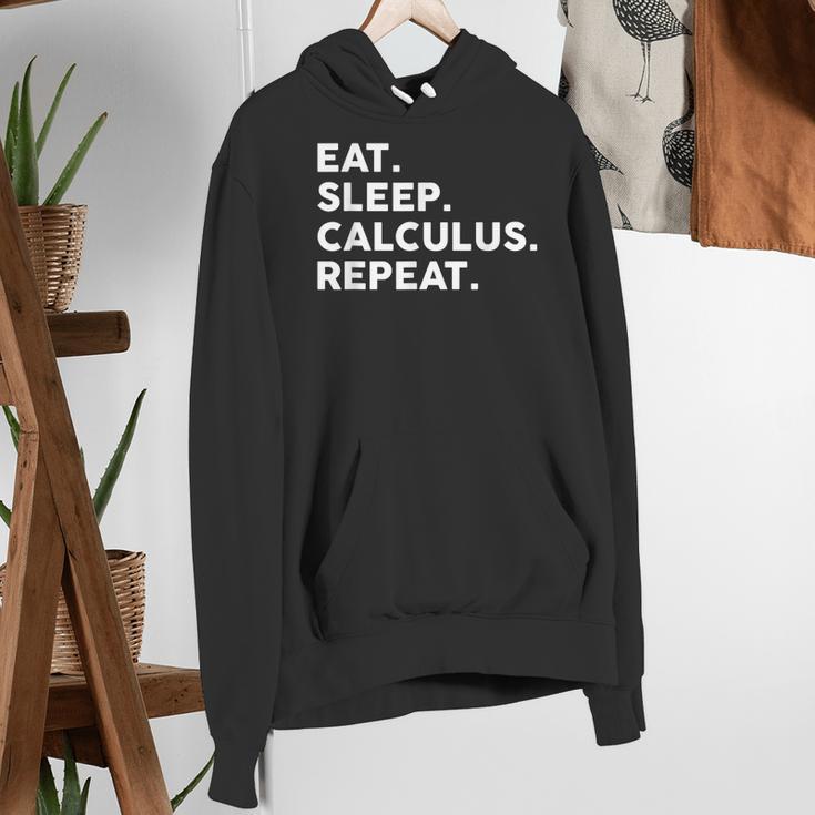 Eat Sleep Calculus Repeat Mathematics Math Teacher Women's Hoodie, funny gift