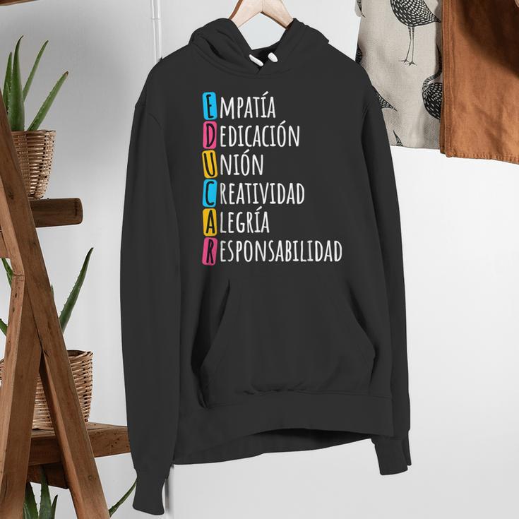 Educar Bilingual Spanish Teacher Women's Hoodie, funny gift Educar Bilingual Spanish Teacher Women's Hoodie, funny gift