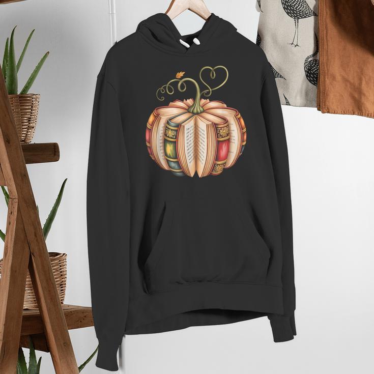 Fall Book Pumpkin Fall Librarians Bookworm Teachers Students Women's Hoodie, funny gift Fall Book Pumpkin Fall Librarians Bookworm Teachers Students Women's Hoodie, funny gift