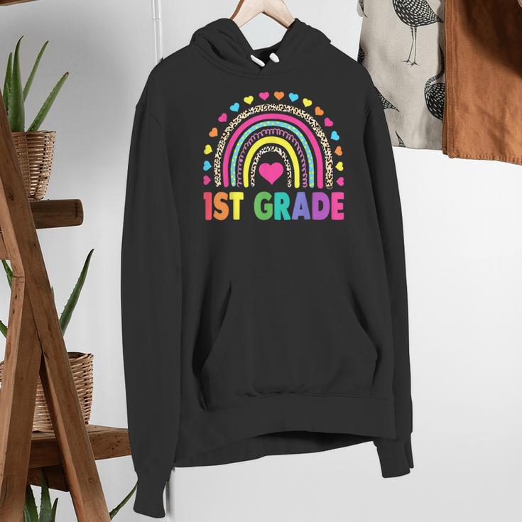 First Grade Rainbow Girls Boys Teacher Team 1st Grade Squad Women's Hoodie, First Grade Teacher Hoodies, funny gift First Grade Rainbow Girls Boys Teacher Team 1st Grade Squad Women's Hoodie, First Grade Teacher Hoodies, funny gift
