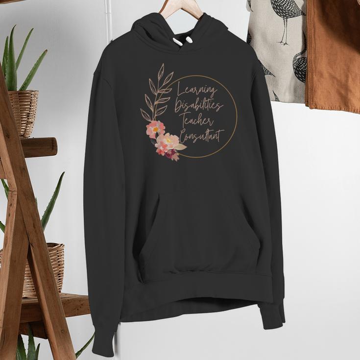 Floral Learning Disabilities Teacher Consultant SPED Teacher Women's Hoodie, funny gift Floral Learning Disabilities Teacher Consultant SPED Teacher Women's Hoodie, funny gift
