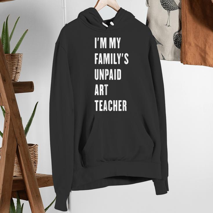 Funny Art Teacher Women's Hoodie, funny gift