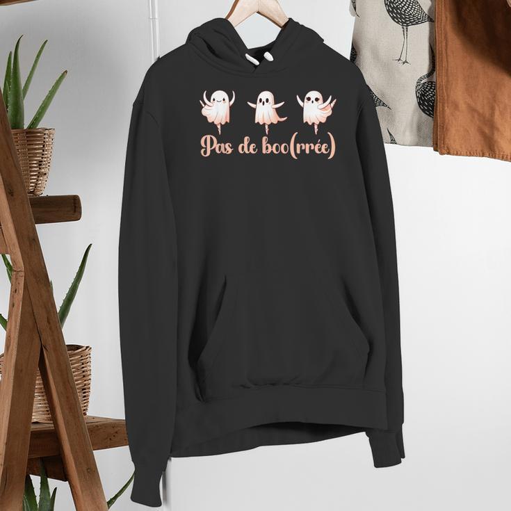 Ghost Ballet Dancer Halloween Dance Teacher Pas De Boo-Rée Women's Hoodie, funny gift