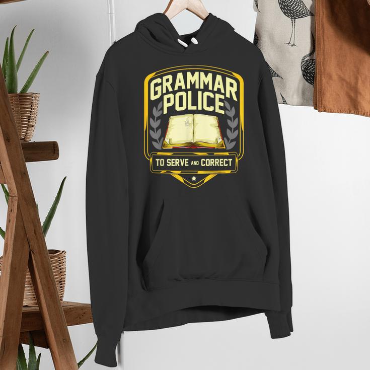 Grammar Police To Serve And Correct English Teacher Women's Hoodie, English Teacher Hoodies, funny gift Grammar Police To Serve And Correct English Teacher Women's Hoodie, English Teacher Hoodies, funny gift