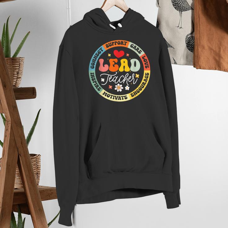 Groovy Lead Teacher Appreciation Back To School Women's Hoodie, Groovy Teacher Hoodies, funny gift Groovy Lead Teacher Appreciation Back To School Women's Hoodie, Groovy Teacher Hoodies, funny gift