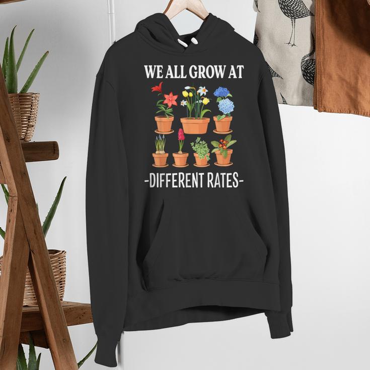 We All Grow At Different Rates Back To School Teacher Women's Hoodie, funny gift We All Grow At Different Rates Back To School Teacher Women's Hoodie, funny gift