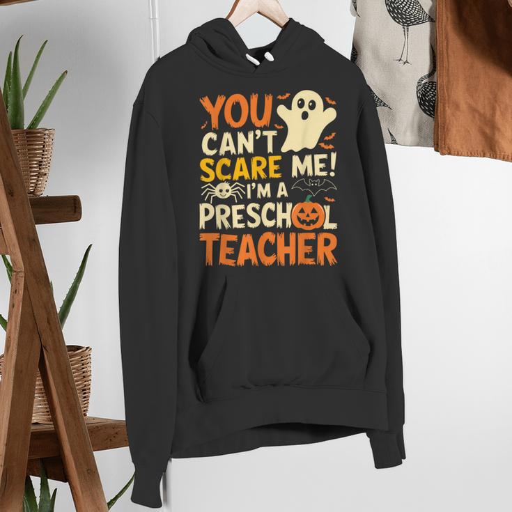 Halloween Preschool Teacher You Can't Scare Me Im A Teacher Women's Hoodie, funny gift