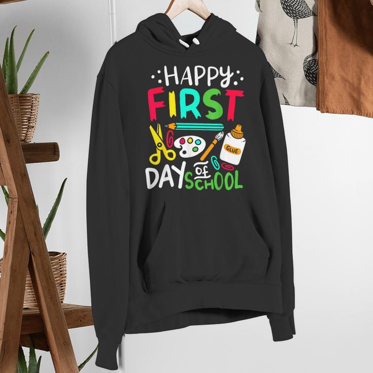 Happy First Day Of School Teacher Back To School Student Women's Hoodie, funny gift Happy First Day Of School Teacher Back To School Student Women's Hoodie, funny gift