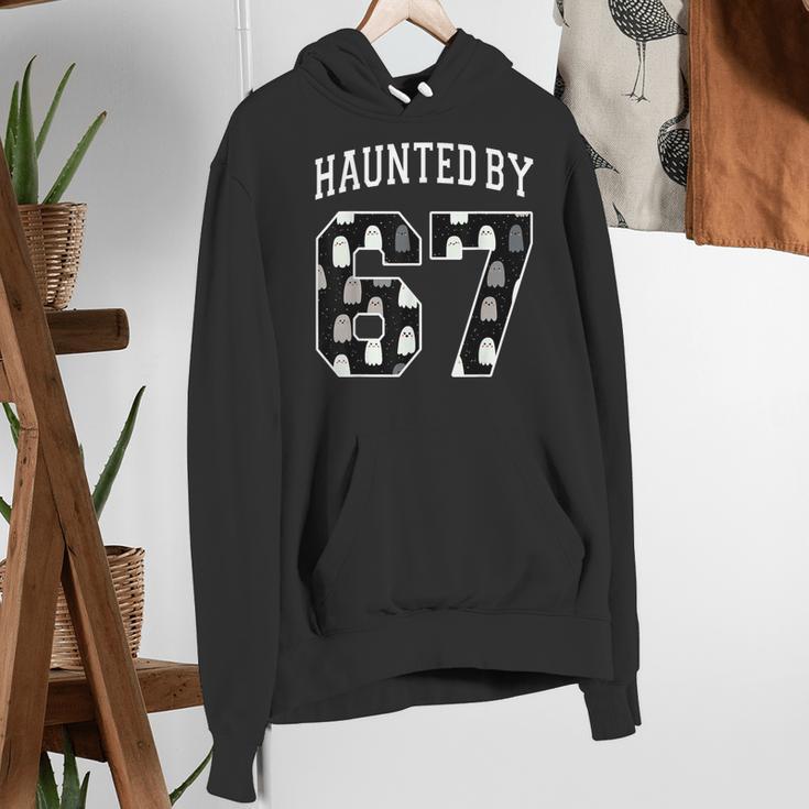 Haunted By 6 7 67 Six Seven Halloween Teacher Mom Women's Hoodie, funny gift Haunted By 6 7 67 Six Seven Halloween Teacher Mom Women's Hoodie, funny gift