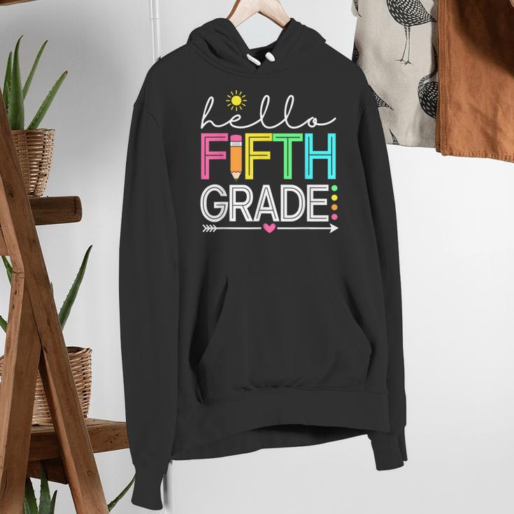 Hello Fifth Grade Teacher Student 5th Grade Back To School Women's Hoodie, funny gift Hello Fifth Grade Teacher Student 5th Grade Back To School Women's Hoodie, funny gift