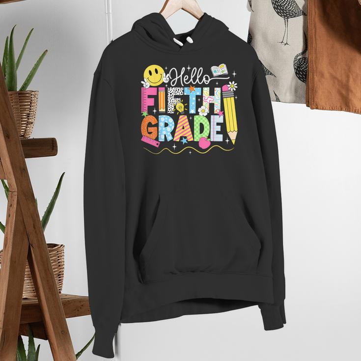Hello Fifth Grade Team 5th Grade Back To School Teacher Kids Women's Hoodie, funny gift