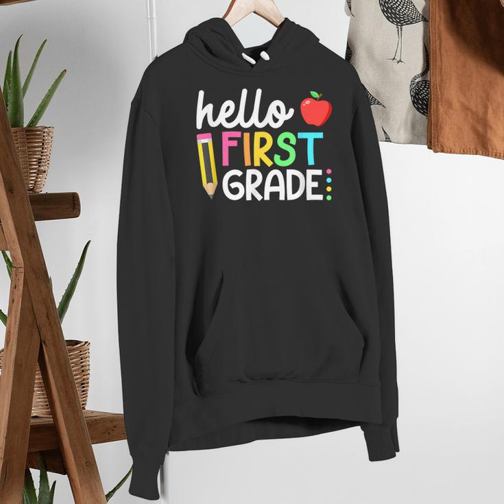 Hello First Grade Team 1st Grade Back To School Teacher Kids Women's Hoodie, First Grade Teacher Hoodies, funny gift Hello First Grade Team 1st Grade Back To School Teacher Kids Women's Hoodie, First Grade Teacher Hoodies, funny gift