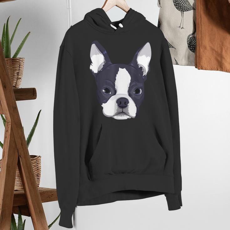 Kids Boston Terrier Dog For Women And Girls Women's Hoodie, funny gift