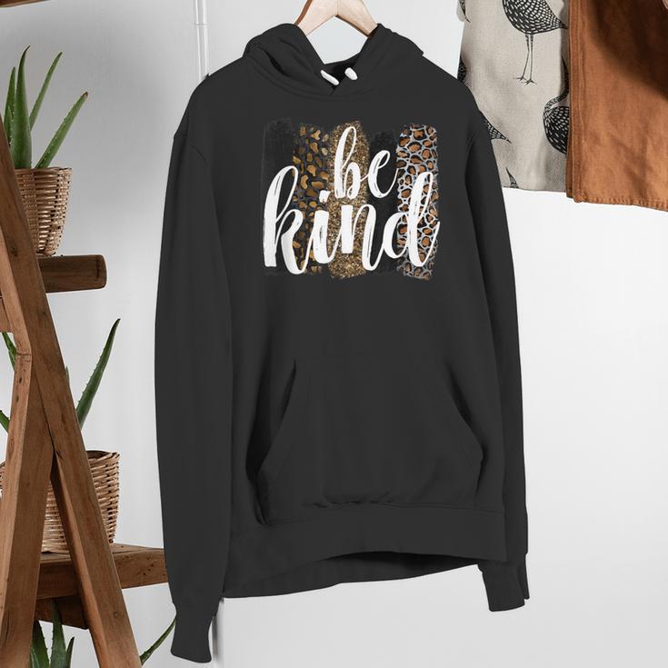 Be Kind Women Inspirational Teacher Animal Print Women's Hoodie, funny gift Be Kind Women Inspirational Teacher Animal Print Women's Hoodie, funny gift