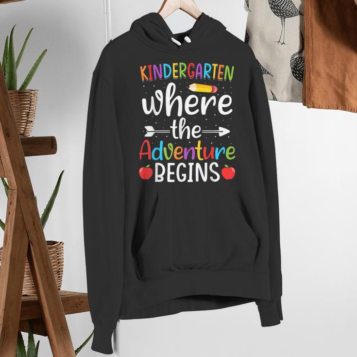 Kindergarten Where The Adventure Begins Shirt Children's Teacher Women's Hoodie, funny gift Kindergarten Where The Adventure Begins Shirt Children's Teacher Women's Hoodie, funny gift