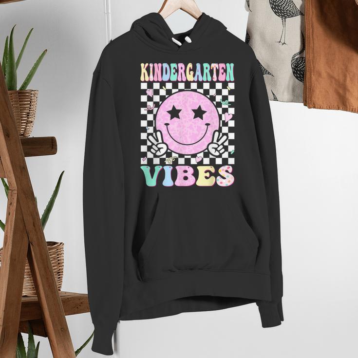 Kindergarten Vibes First Day Of School Kindergarten Teacher Women's Hoodie, funny gift Kindergarten Vibes First Day Of School Kindergarten Teacher Women's Hoodie, funny gift
