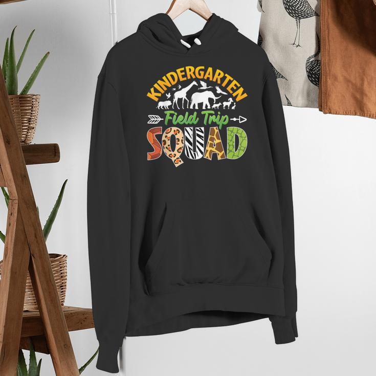Kindergarten Zoo Field Trip Squad Matching Teacher Students Women's Hoodie, funny gift Kindergarten Zoo Field Trip Squad Matching Teacher Students Women's Hoodie, funny gift