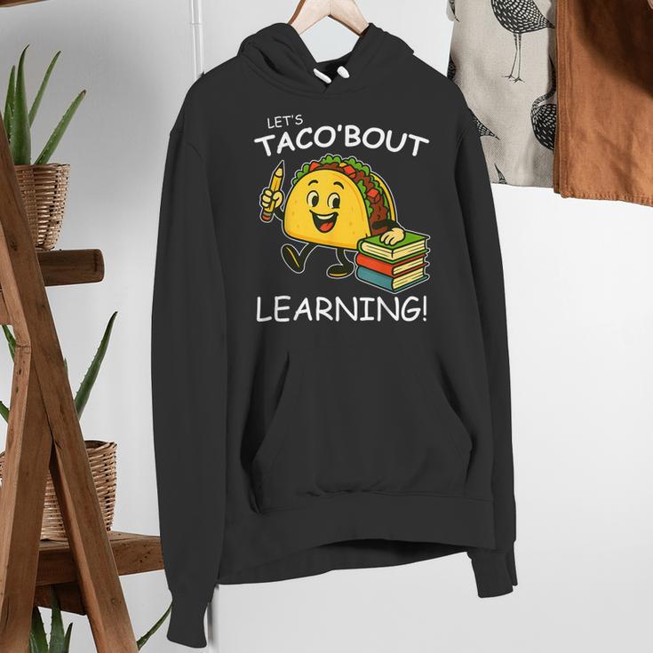 Let's Taco Bout Learning Back To School Teacher Kids Women's Hoodie, funny gift