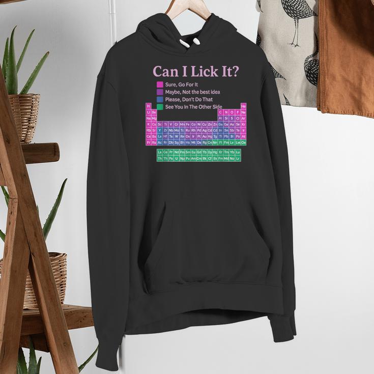 Can I Lick It Periodic Table Teacher Student Kids Women's Hoodie, funny gift Can I Lick It Periodic Table Teacher Student Kids Women's Hoodie, funny gift