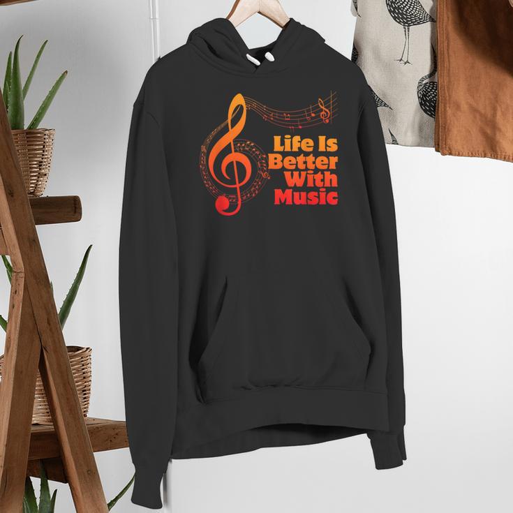 Life Is Better With Music Theory Musician Teacher Notes Clef Women's Hoodie, funny gift Life Is Better With Music Theory Musician Teacher Notes Clef Women's Hoodie, funny gift