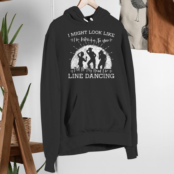 Line Dancing Choreographer Dance Teacher Group Performer Men Women Girls Kids Women's Hoodie, funny gift