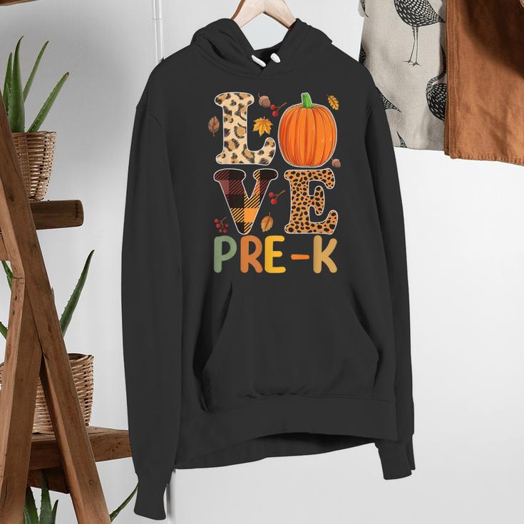 Love Pre-k Teacher Shirts Autumn Fall Pumpkin Fall Leopard Women's Hoodie, funny gift Love Pre-k Teacher Shirts Autumn Fall Pumpkin Fall Leopard Women's Hoodie, funny gift