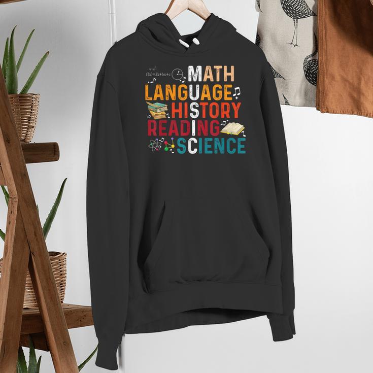Math Language History Reading Science Music Teacher Women's Hoodie, History Teacher Hoodies, Science Teacher Hoodies, funny gift Math Language History Reading Science Music Teacher Women's Hoodie, History Teacher Hoodies, Science Teacher Hoodies, funny gift