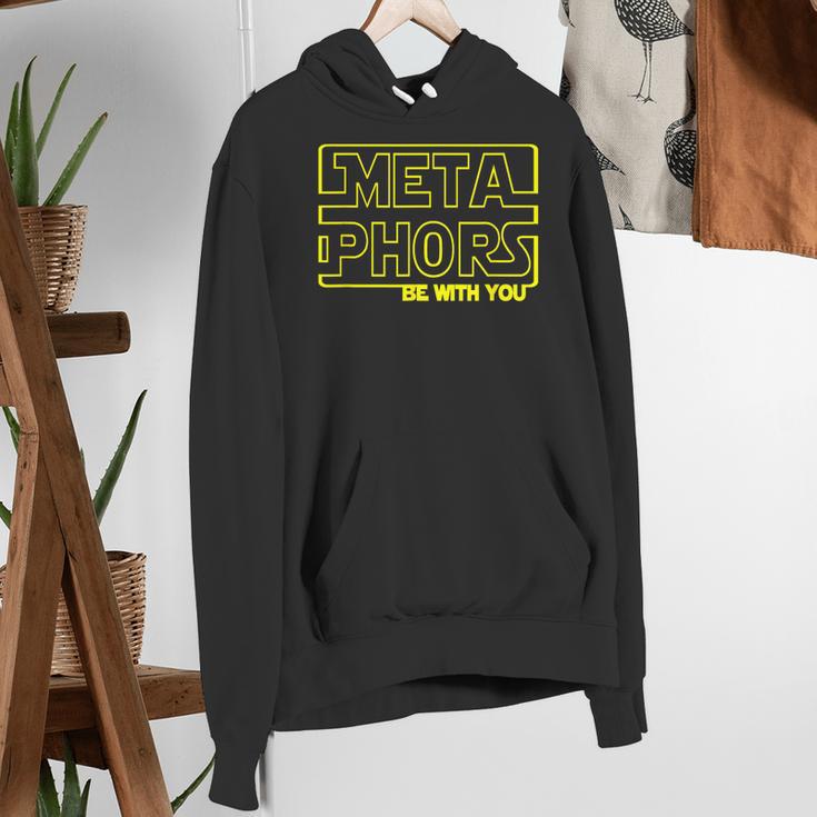 Metaphors Be With You English Teacher Shirts T-Shirt Women's Hoodie, English Teacher Hoodies, funny gift