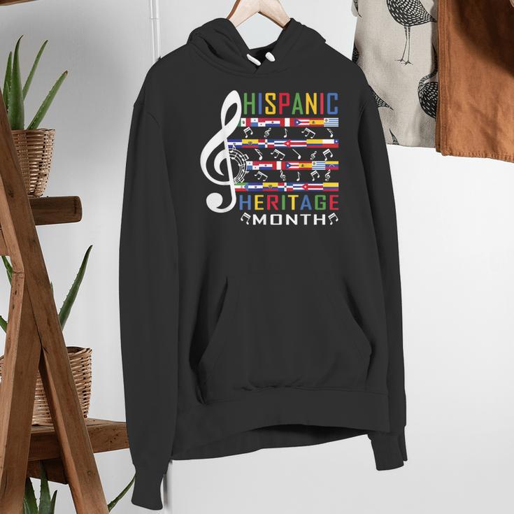 Music Teacher Kid National Hispanic Heritage Month Women's Hoodie, funny gift