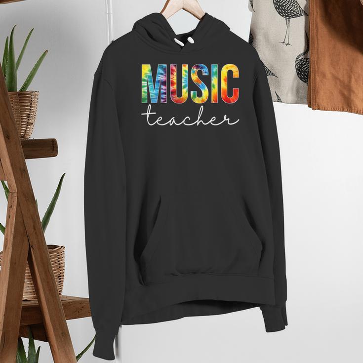 Music Teacher Tie Dye Appreciation Day Hello Back To School Men Women Women's Hoodie, funny gift Music Teacher Tie Dye Appreciation Day Hello Back To School Men Women Women's Hoodie, funny gift