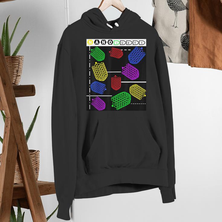 Nerdy Forms Nanotubes Chemistry Teacher Geek Women's Hoodie, funny gift