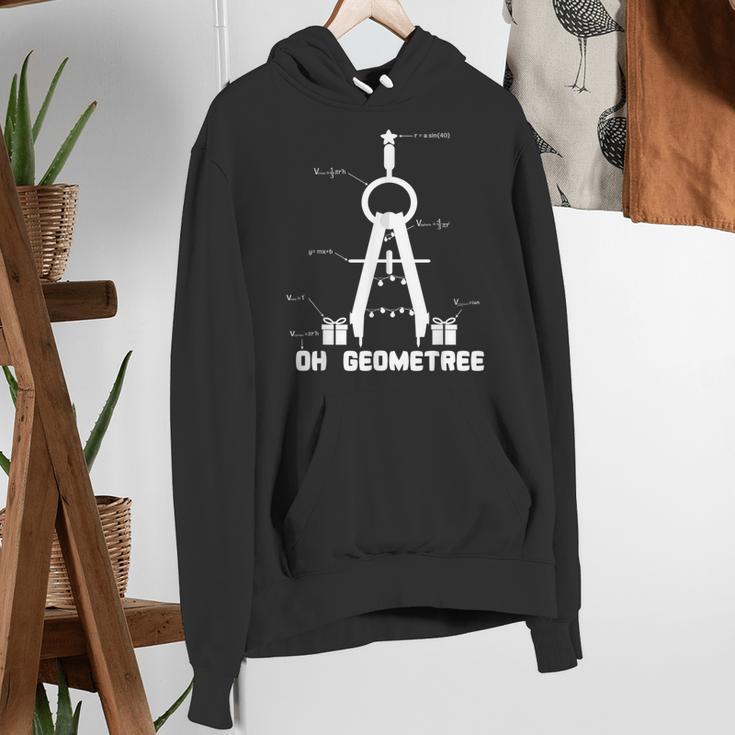 Oh Geometree Math Teacher Geometry Christmas Tree For Men Women Kids Women's Hoodie, funny gift