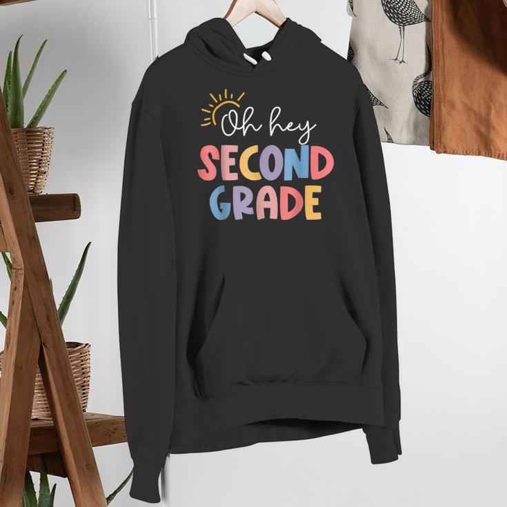Oh Hey Second Grade First Day Of Teacher Girls Boys Kids Women's Hoodie, First Grade Teacher Hoodies, funny gift