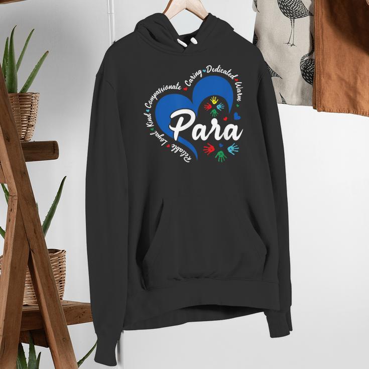 Para Heart Teacher Paraprofessional School Appreciation Women's Hoodie, funny gift Para Heart Teacher Paraprofessional School Appreciation Women's Hoodie, funny gift