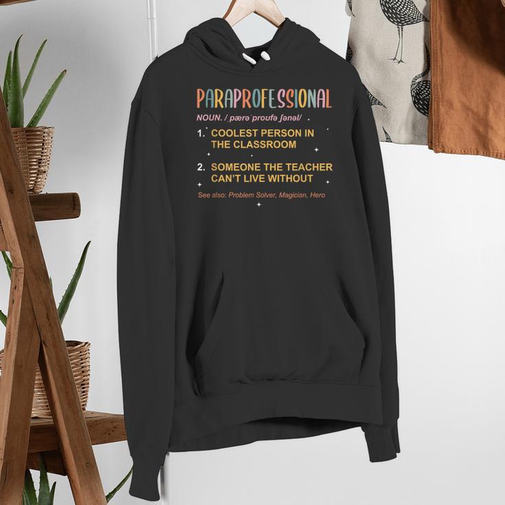 Paraprofessional Teacher Para Sped Ed Parapro Women's Hoodie, funny gift