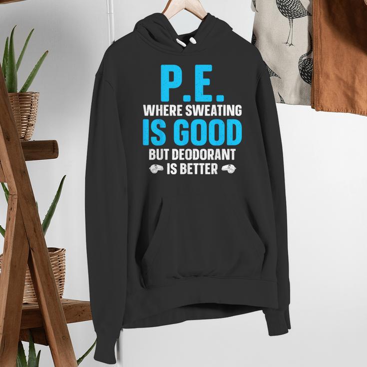 PE Teacher Art For Men Women Gym Teacher Appreciation Women's Hoodie, Pe Teacher Hoodies, funny gift