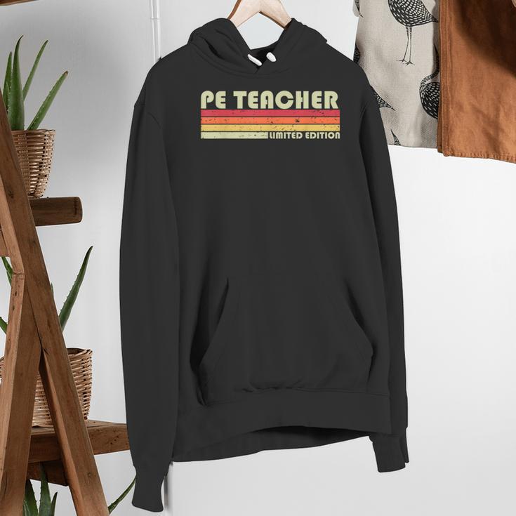 PE TEACHER Job Title Profession Birthday Worker Idea Women's Hoodie, Pe Teacher Hoodies, funny gift